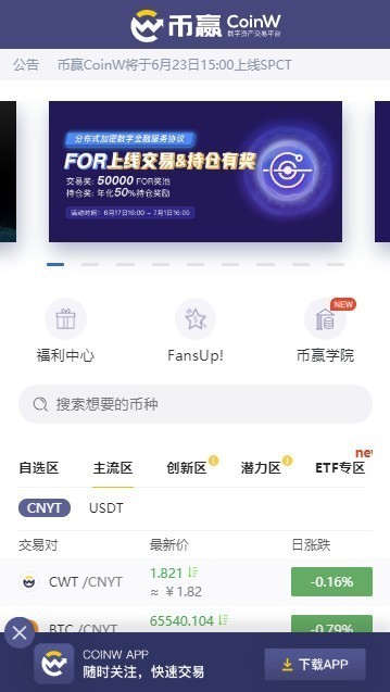 coinw交易所排名，coinlist交易所排名